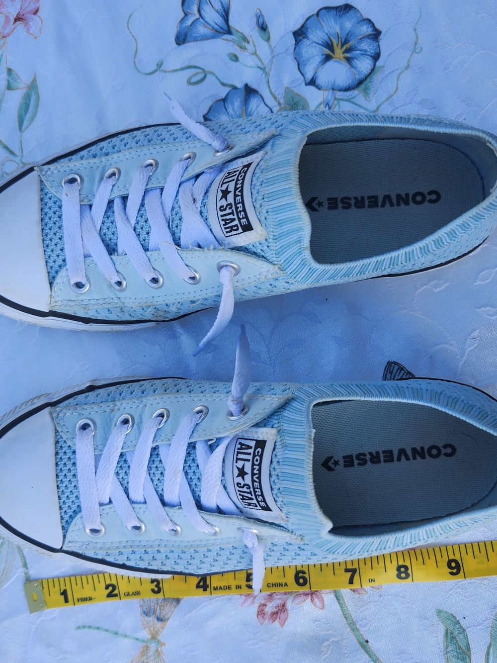 Converse Kids' All Star Low Top Sneakers - Light Blue